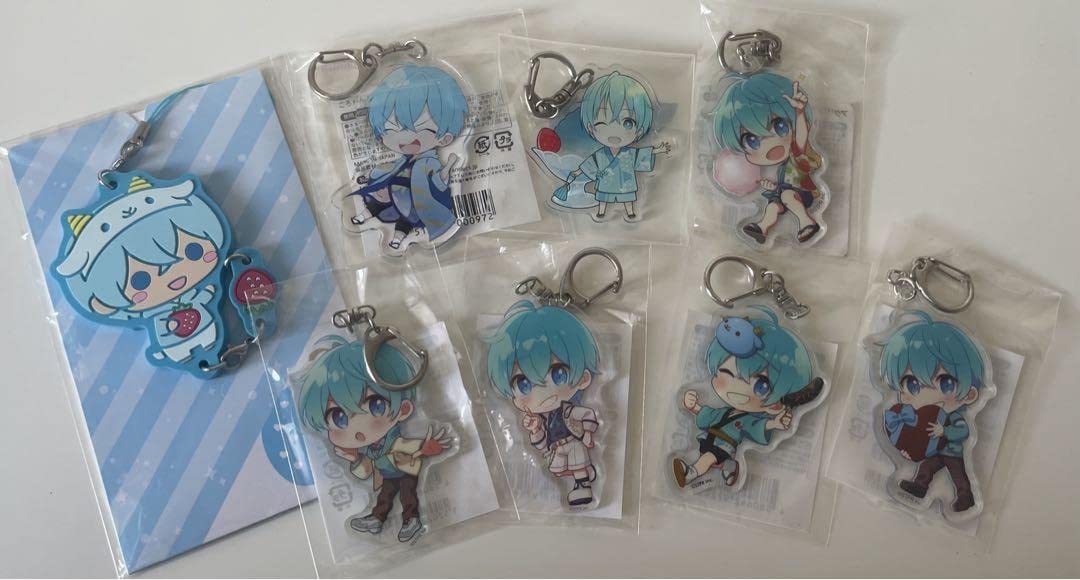 超話題新作 すとぷり ころんくん アクリルキーホルダー7種 ラバー